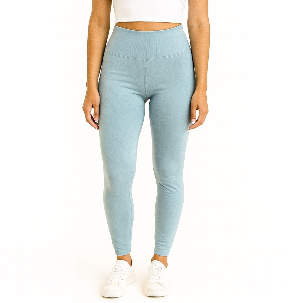 SET Active Size XS Light Blue High-Rise Activewear Leggings